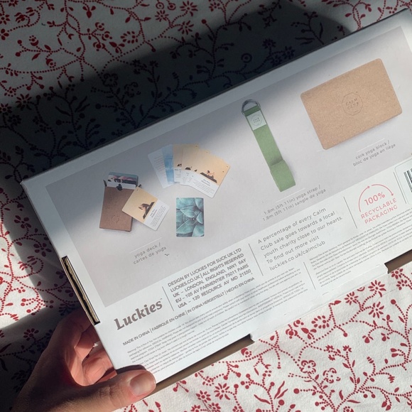 Yoga block, yoga, strap, yoga, exercise cards - Picture 8 of 9